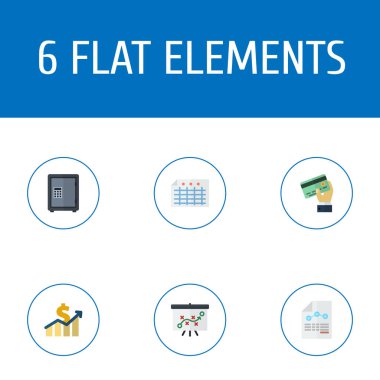Düz simgeler kağıt, sayfası, Net gelir ve diğer vektör öğeleri. Muhasebe düz simgeler simge kümesi de kar, ödeme, sayfa nesneleri içerir.
