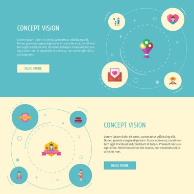 Mutlu anneler günü düz kutsal kişilerin resmi Bahçe Tasarım zarf, hediye anne ve oğlu sembolleri ile. Güzel anne güzel kadınsı tasarım sosyal, Web ve baskı için.