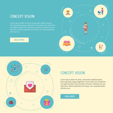 Mutlu anneler günü düz kutsal kişilerin resmi Bahçe Tasarım çocuklar, anne ve bebek arabası sembolleri ile. Güzel anne güzel kadınsı tasarım sosyal, Web ve baskı için.