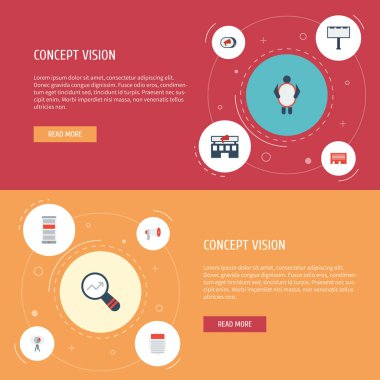 Düz simgeler istatistik, uygulama, afiş ve diğer vektör öğeleri olan adam. Düz simgeleri simgeleri pazarlama Ayrıca istatistikler, gazete, Pazar nesneleri içerir.