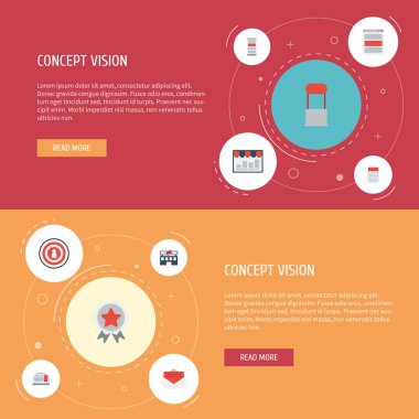 Düz simgeler sosyal medya reklamları, uygulama, seyirci ve diğer vektör öğeleri. Düz simgeleri simgeleri pazarlama Ayrıca Message, dart tahtası, hedef nesneleri içerir.