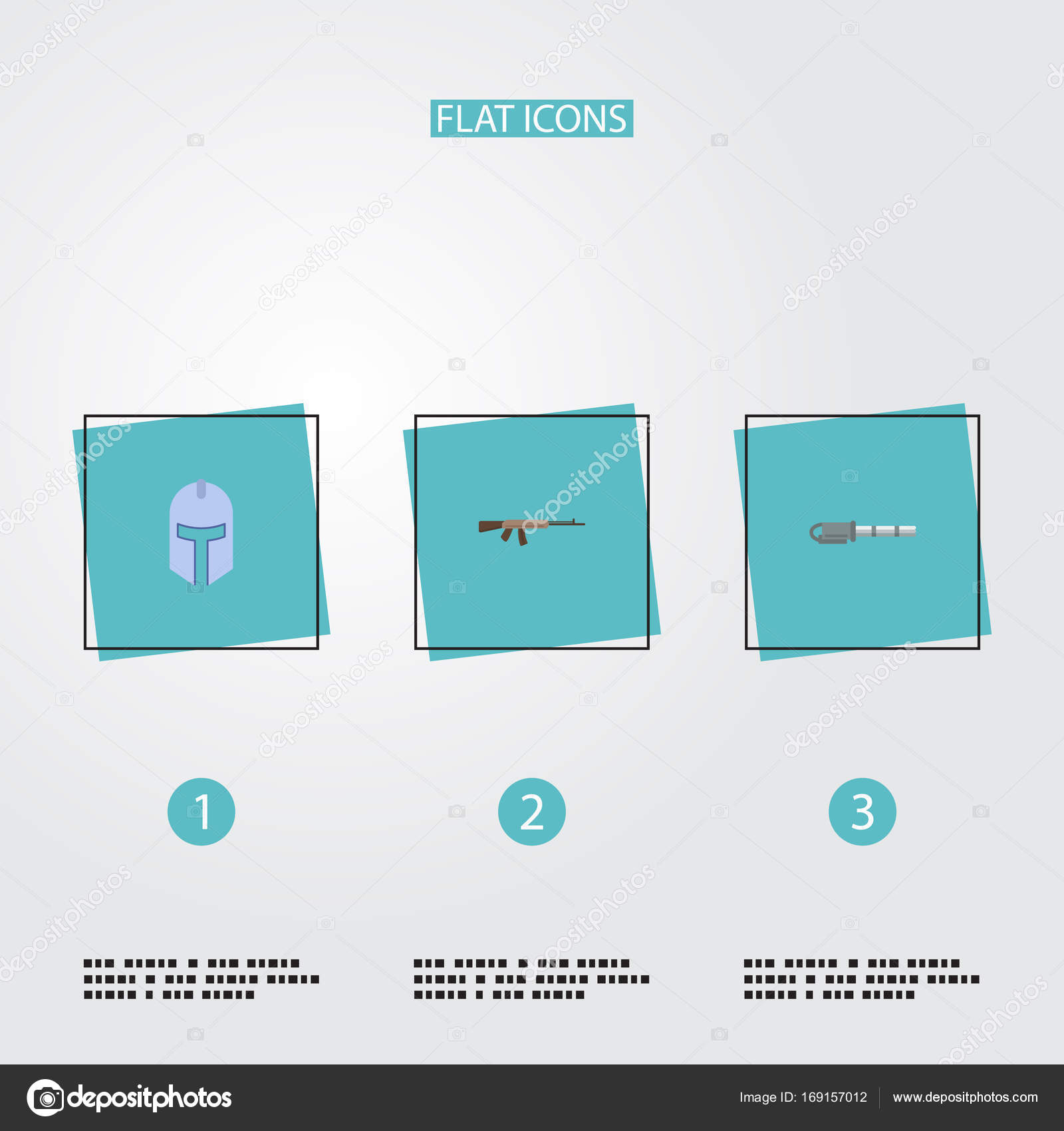 Винтовка из символов для ника