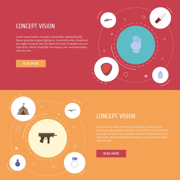 Düz simgeler takı, silah, koruma ve diğer vektör öğeleri. Ayrıca keskin nişancı, hafif makineli, ateşli silah nesneleri içeren küme oyun düz simgeleri simgeleri.