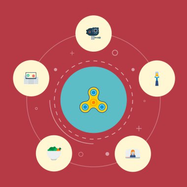 Simgeler düz stil gerçeklik, değer değiştirici, blogger video ve diğer vektör öğeleri artar. Ayrıca fotoğraf, kabartma, teknoloji nesneleri içeren küme eğilim simgeleri düz stil sembolleri.