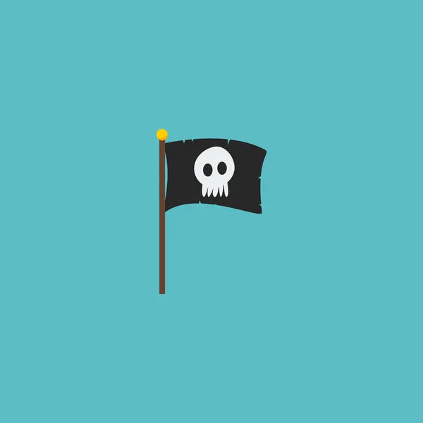 Icône drapeau élément plat. Illustration vectorielle de l'icône drapeau plat isolé sur fond propre pour la conception du logo de votre application mobile web . — Image vectorielle