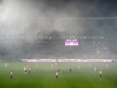 PALERMO, ITALIA - 12 febbraio 2018 - US Citta di Palermo vs Foggia - Serie B 2017-2018