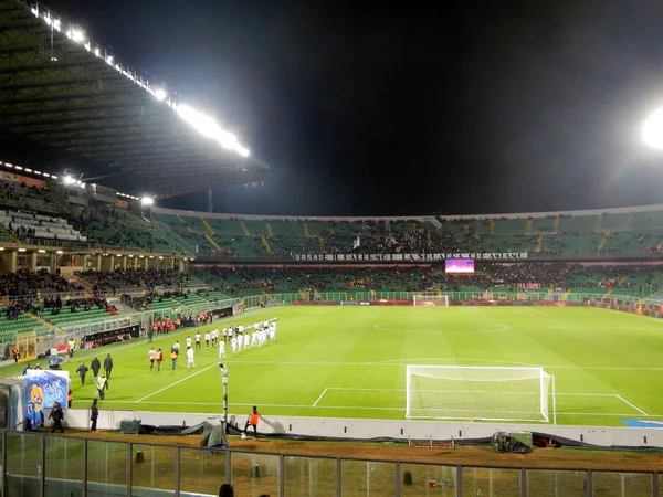 Palermo Italia Febbraio 2018 Citta Palermo Foggia Serie 2017 2018 — Stock Photo, Image