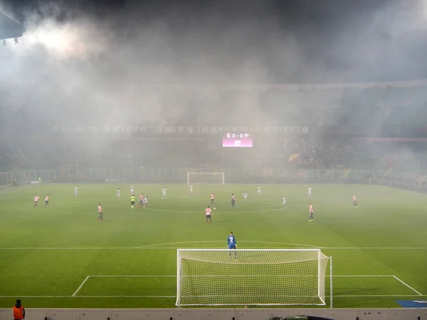 Palermo Italia Febbraio 2018 Citta Palermo Foggia Serie 2017 2018 — Stock Photo, Image