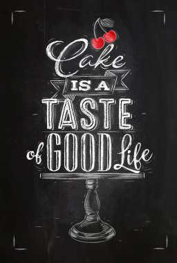 Poster kek iyi tebeşir