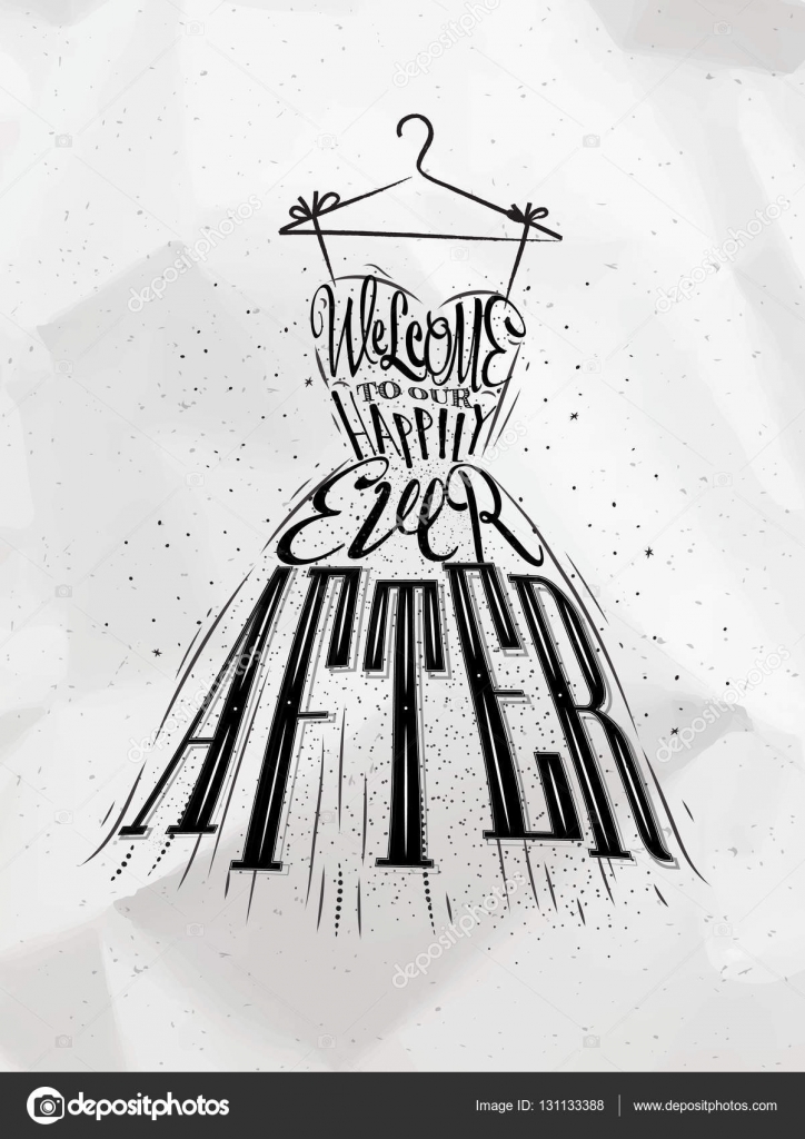 vestido de novia de cartel — vector de stock © anna42f #131133388