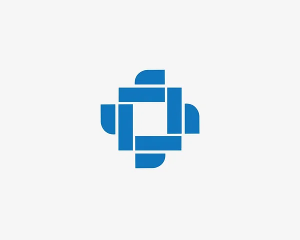 Vector abstracto logotipo diseño plantilla. —  Fotos de Stock