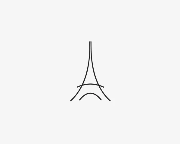 Icono de torre Eiffel. Símbolo París . — Foto de Stock