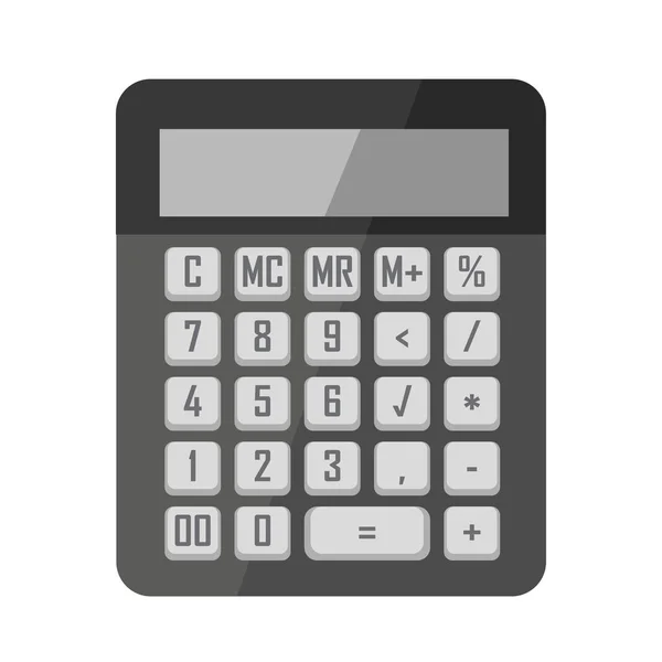 Elektronische rekenmachine pictogram — Stockvector