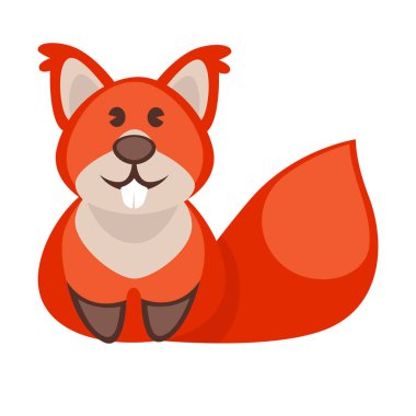 komik çizgi film karakteri sincap 