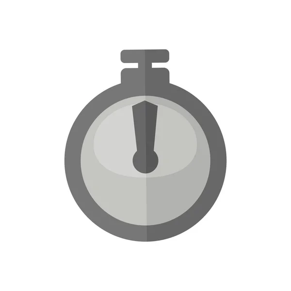 Chronomètre moderne gris — Image vectorielle