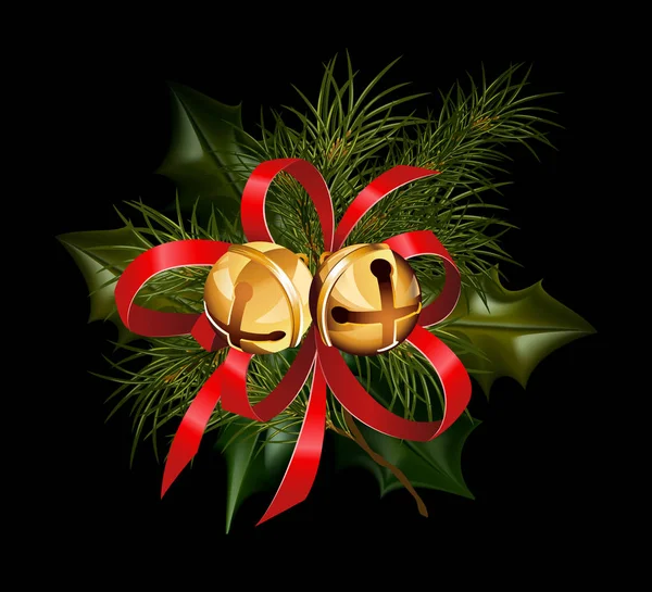 Красочные рождественские украшения — стоковый вектор