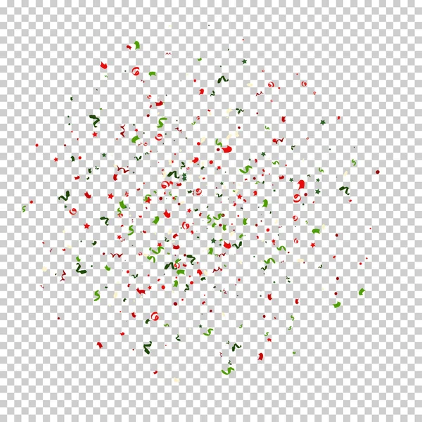 Parlak konfeti parçaları — Stok Vektör
