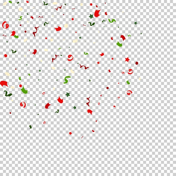 Morceaux de confettis lumineux — Image vectorielle