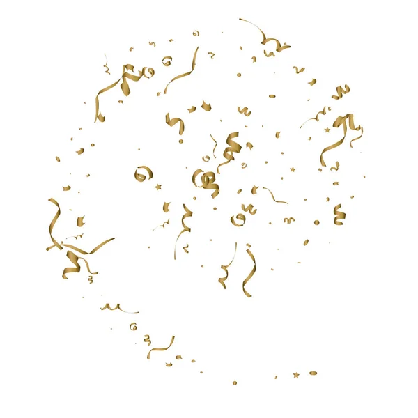 parlak konfeti parçaları