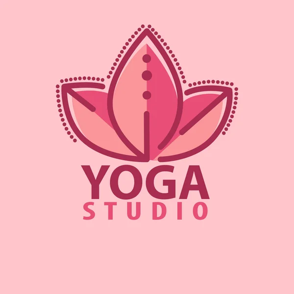 Plantilla de diseño de concepto yoga — Vector de stock