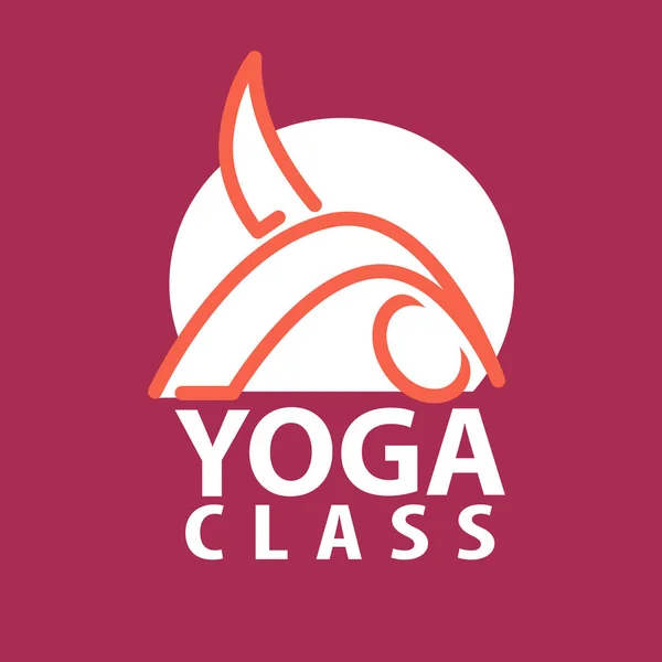 Plantilla de diseño de concepto yoga — Vector de stock