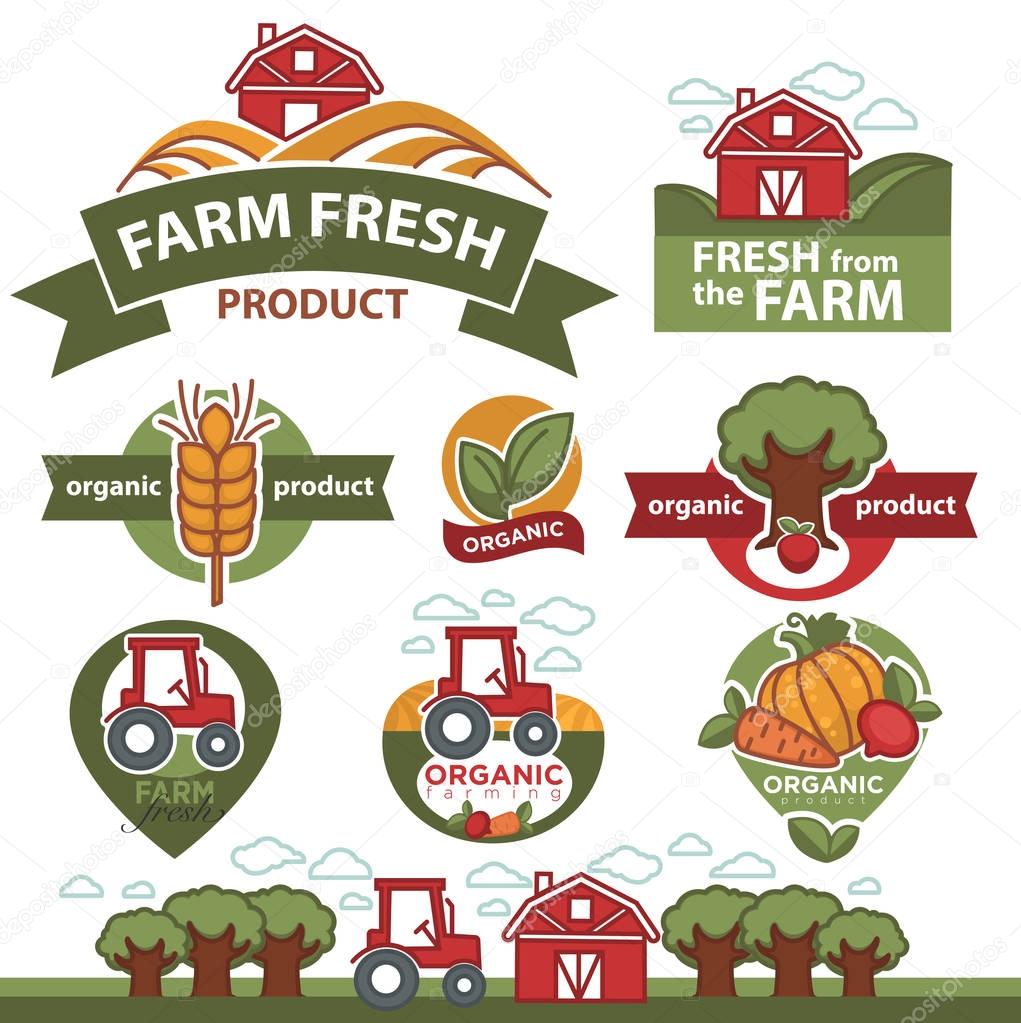 Labels for farm market products
