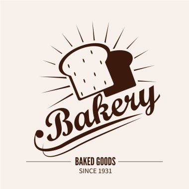  Fırın vintage tasarım öğesi