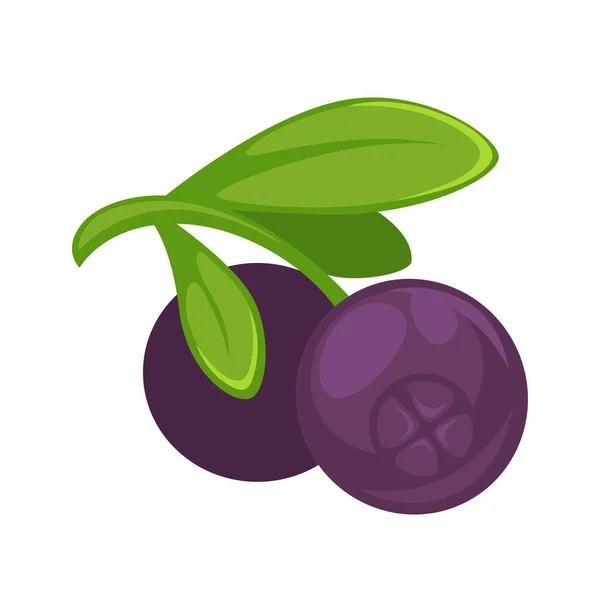 Vruchtvlees Platte Icon — Stockvector