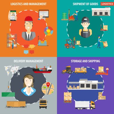  Lojistik yönetimi için sevk irsaliyesi posterleri 