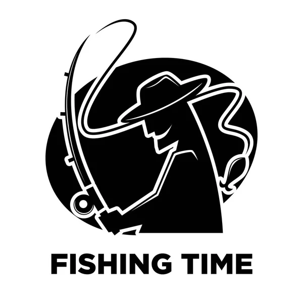 Ψάρεμα club εικονίδιο — Διανυσματικό Αρχείο