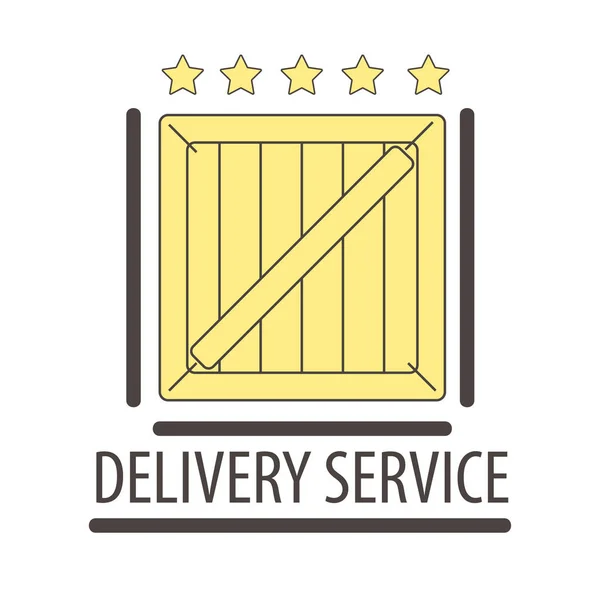 Best quality delivery logo — Stock Vector