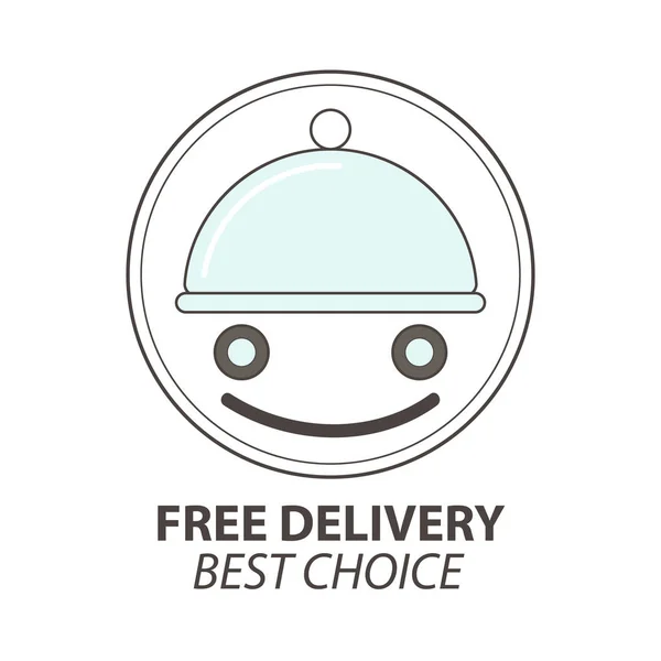 Express delivery service logo template. — Stock Vector