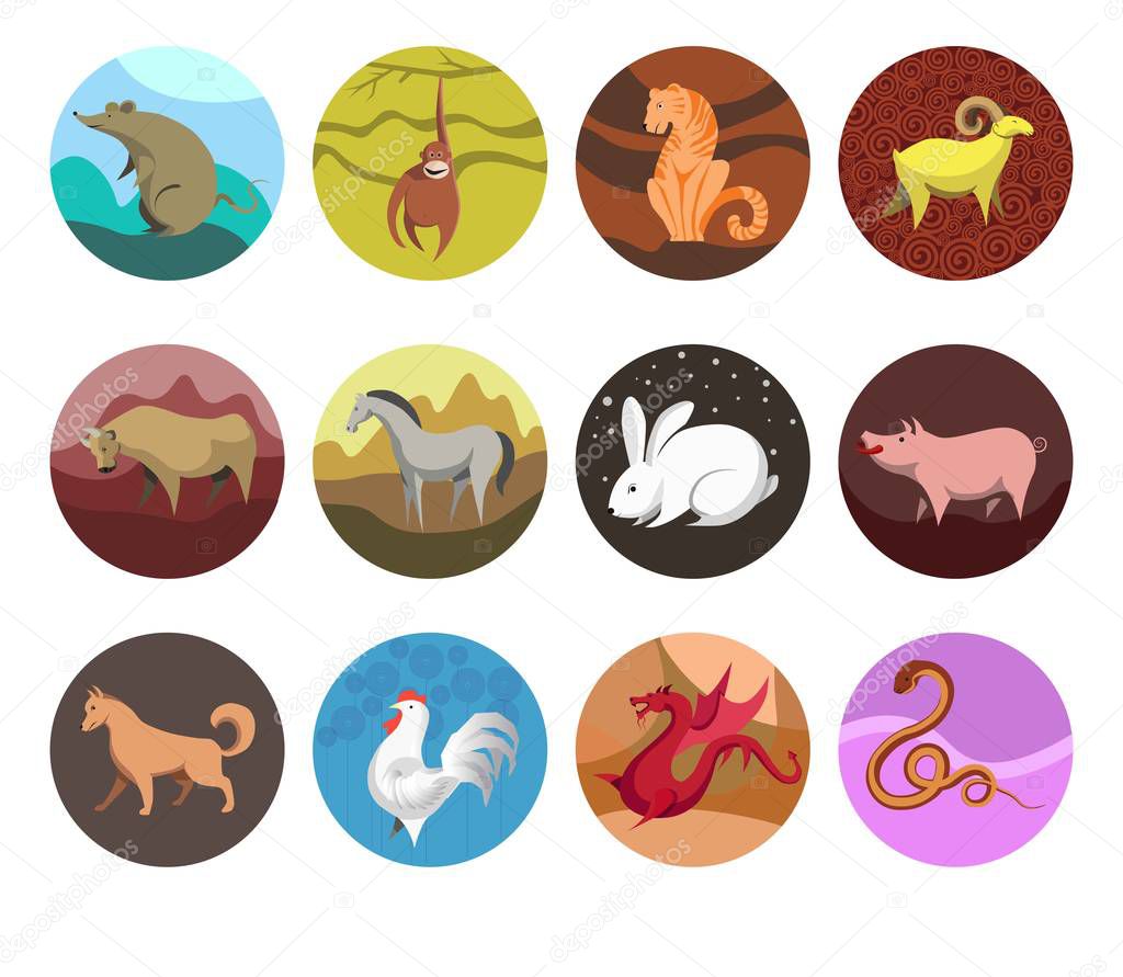 zodiac Set icons