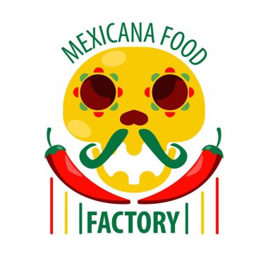 Meksika yemeği Restoran logosu