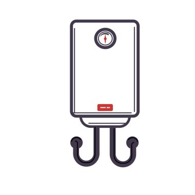 Elektrikli su ısıtıcı simgesi