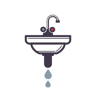 driping lavabo simgesi