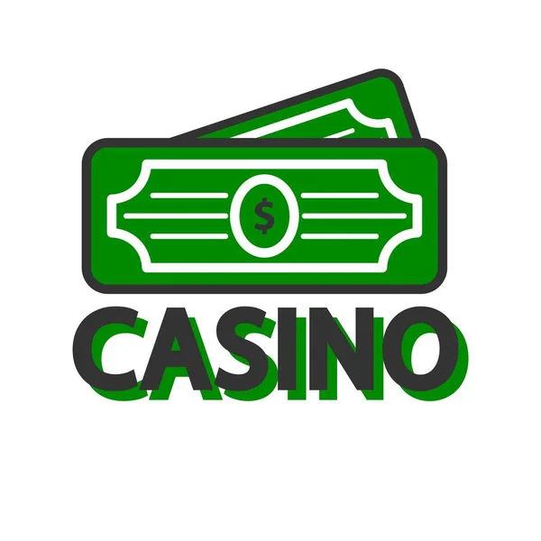 Casino icono simple — Vector de stock