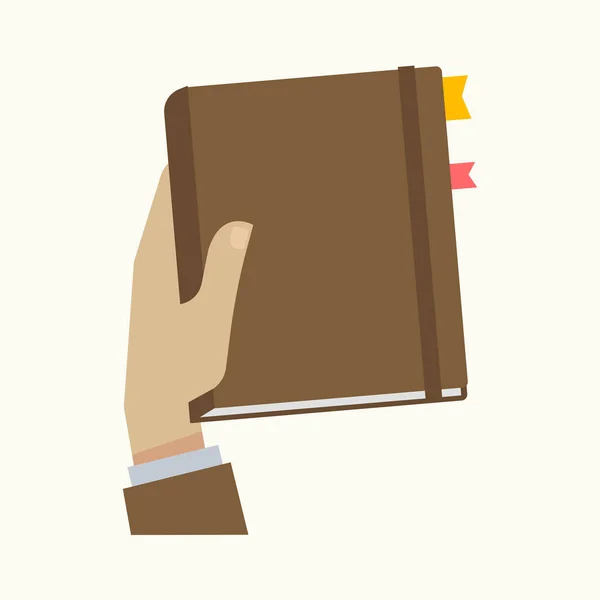 Notebook of zakelijke agenda — Stockvector
