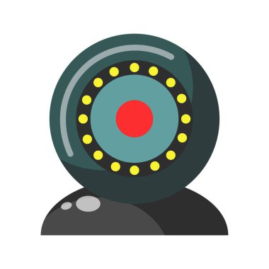 Webcam yuvarlak aygıt