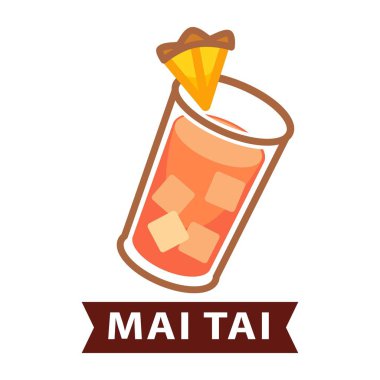 Alcohol cocktail Mai Tai 