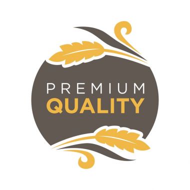Premium Kalite yuvarlak logosu