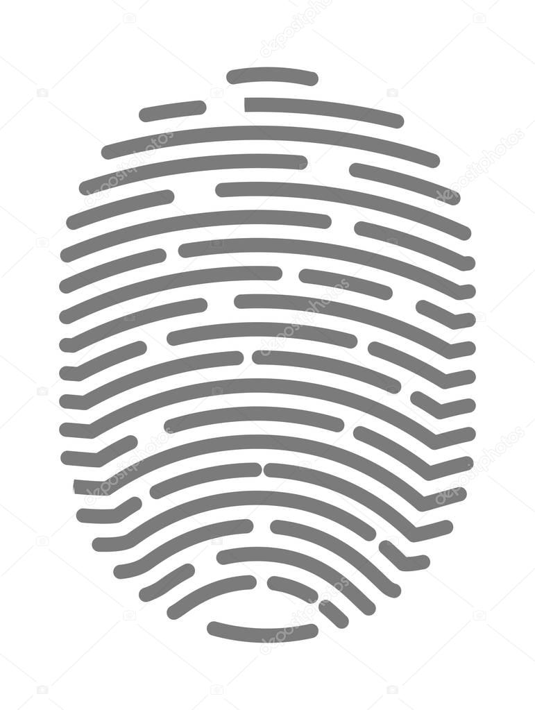 Fingerprint of twisted lines sign