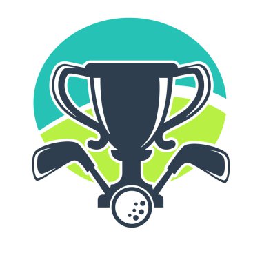 Golf Kulübü logosu şablonu