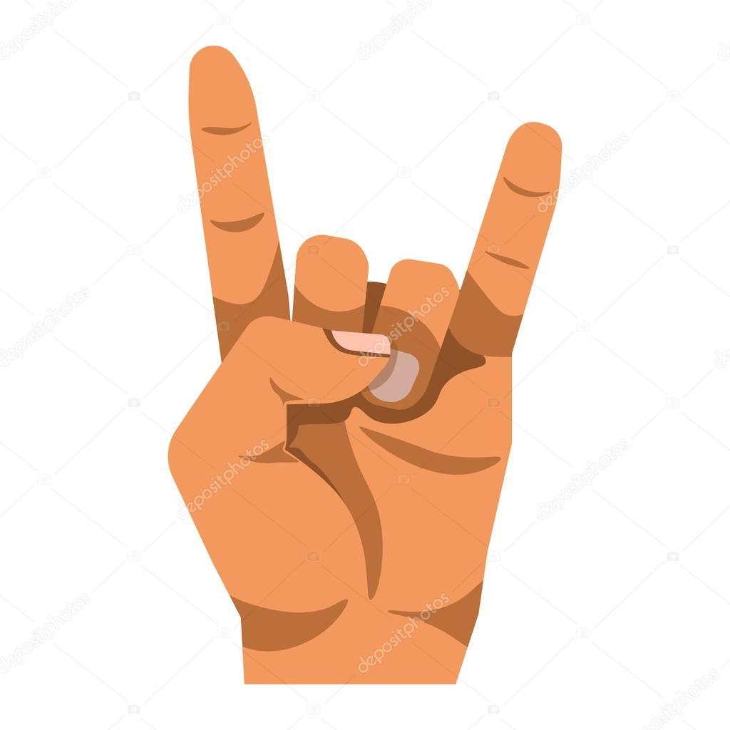 Rock and Roll gesture hand sign