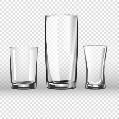 Gerçekçi simgeler 3D gözlük 