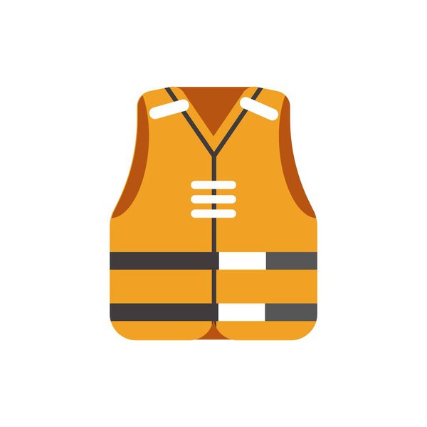 Safety orange vest 