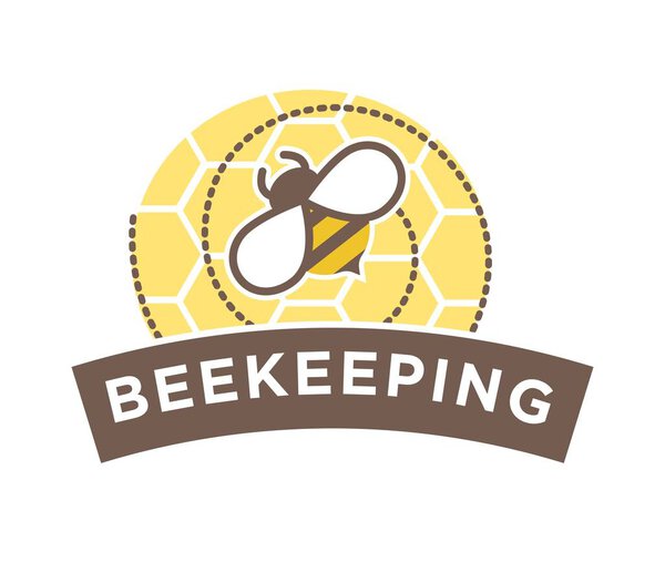 Beekeeping logo design