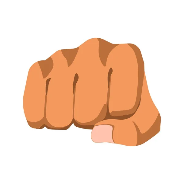 Fist protesting gesture — Stock Vector