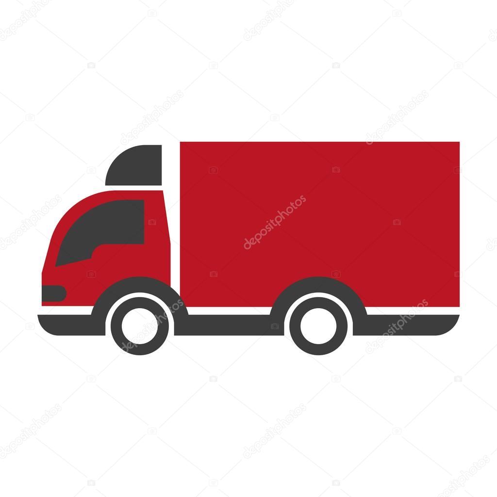 Truck flat logo