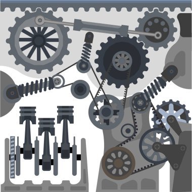 Araba motor mekanizması